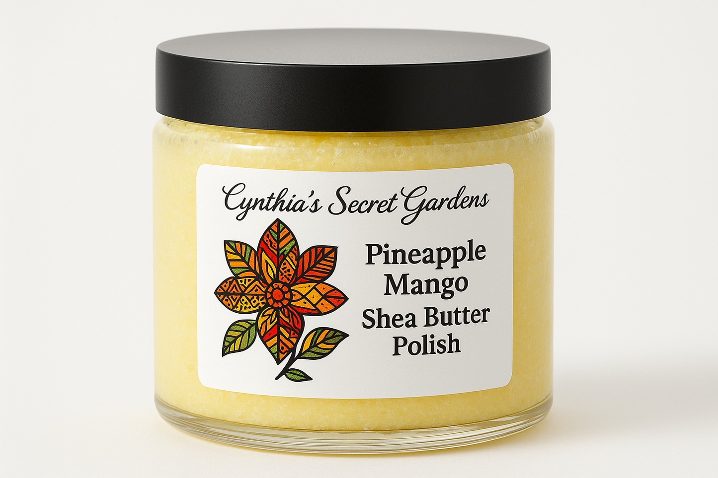 Pineapple Mango  Shea Sugar Polish